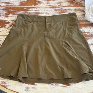 Athleta Olive Green Athletic Skirt